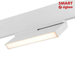 Proiector SMART pentru sina magnetica orientabil FOLD30 ALB LED LUXON