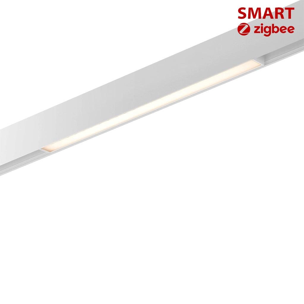 Proiector SMART pentru sina magnetica LINE90 ALB LED LUXON