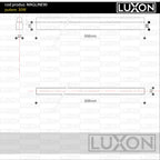 Proiector SMART pentru sina magnetica LINE90 ALB LED LUXON