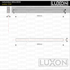 Proiector pentru sina magnetica LINE90 ALB LED LUXON