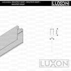 Sina magnetica pentru MONTAJ APARENT LUXON