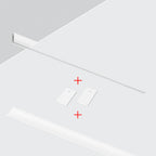 Sina magnetica ALBA cu MONTAJ INCORPORAT pentru placari LUXON
