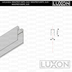 Sina magnetica ALBA pentru MONTAJ SUSPENDAT LUXON