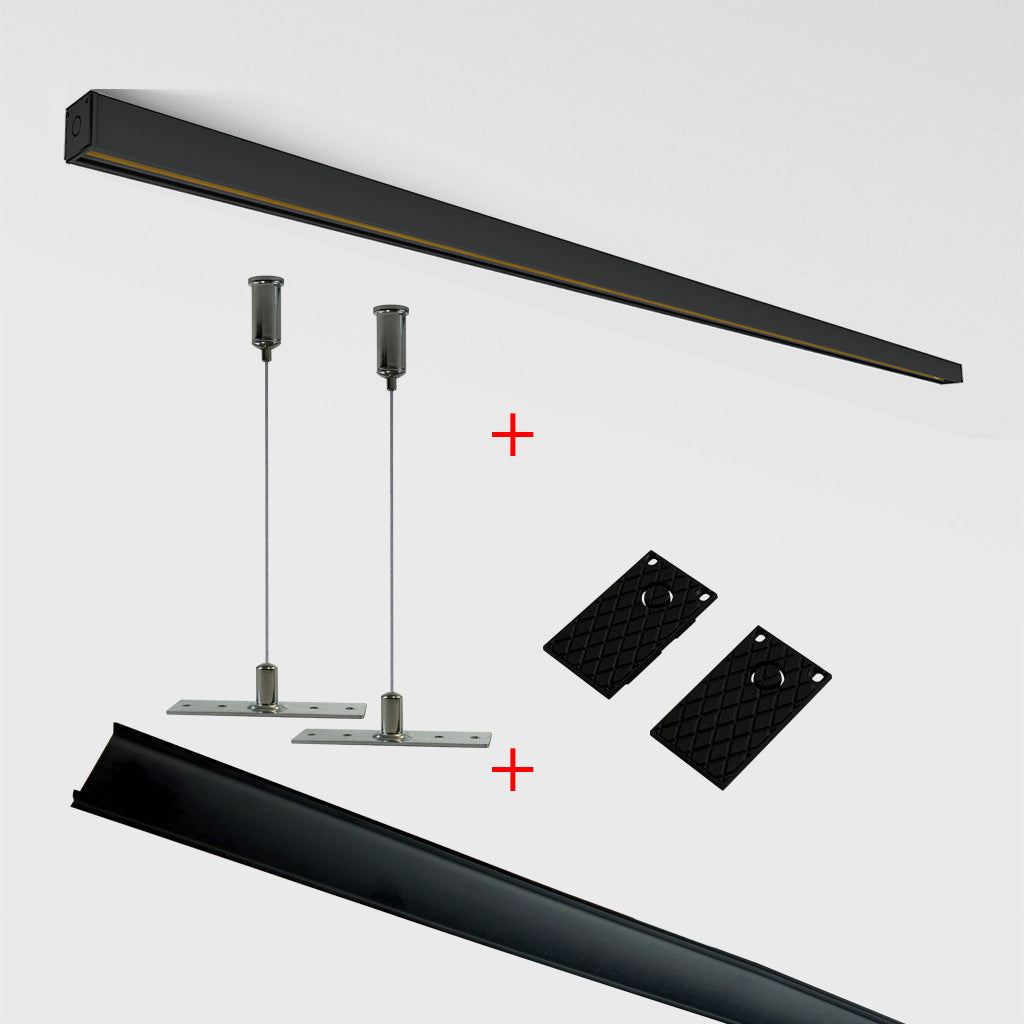 Sina magnetica SLIM pentru MONTAJ SUSPENDAT LUXON