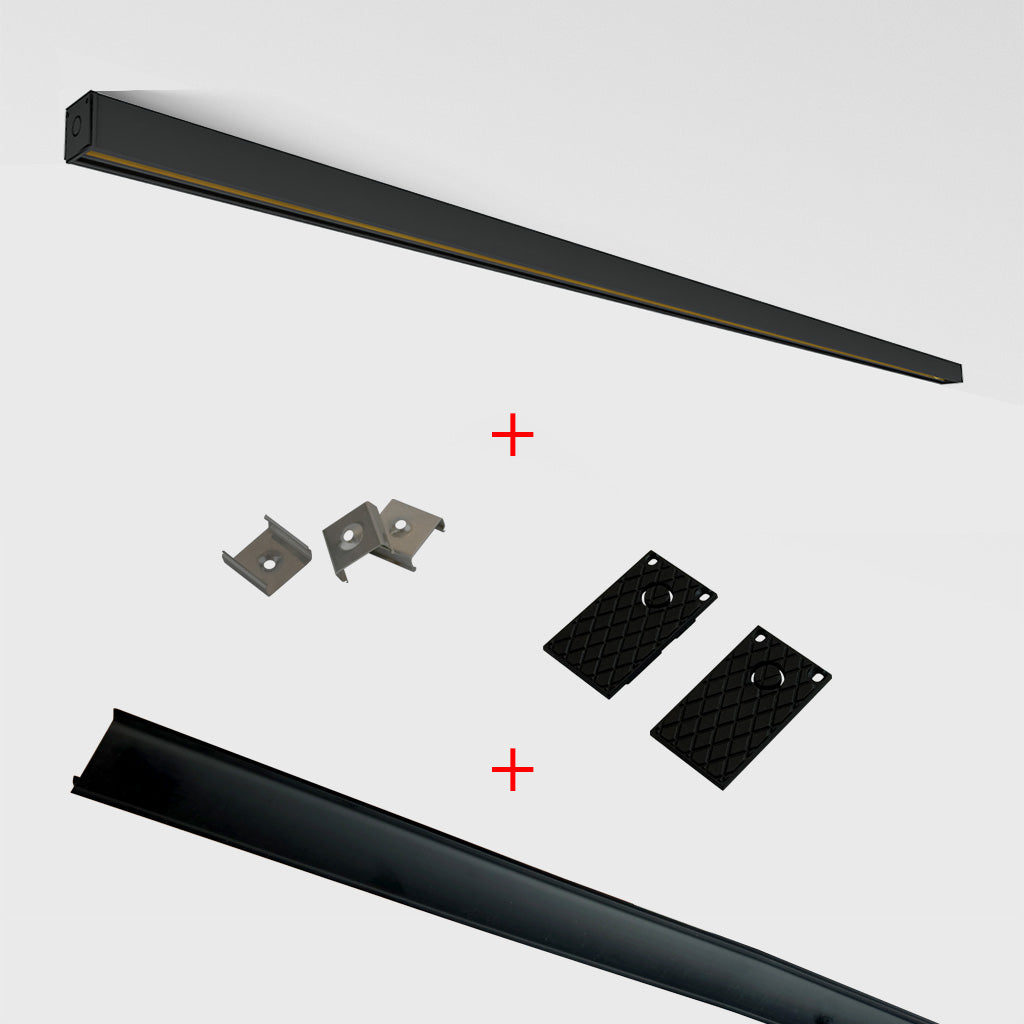Sina magnetica SLIM pentru MONTAJ APARENT LUXON