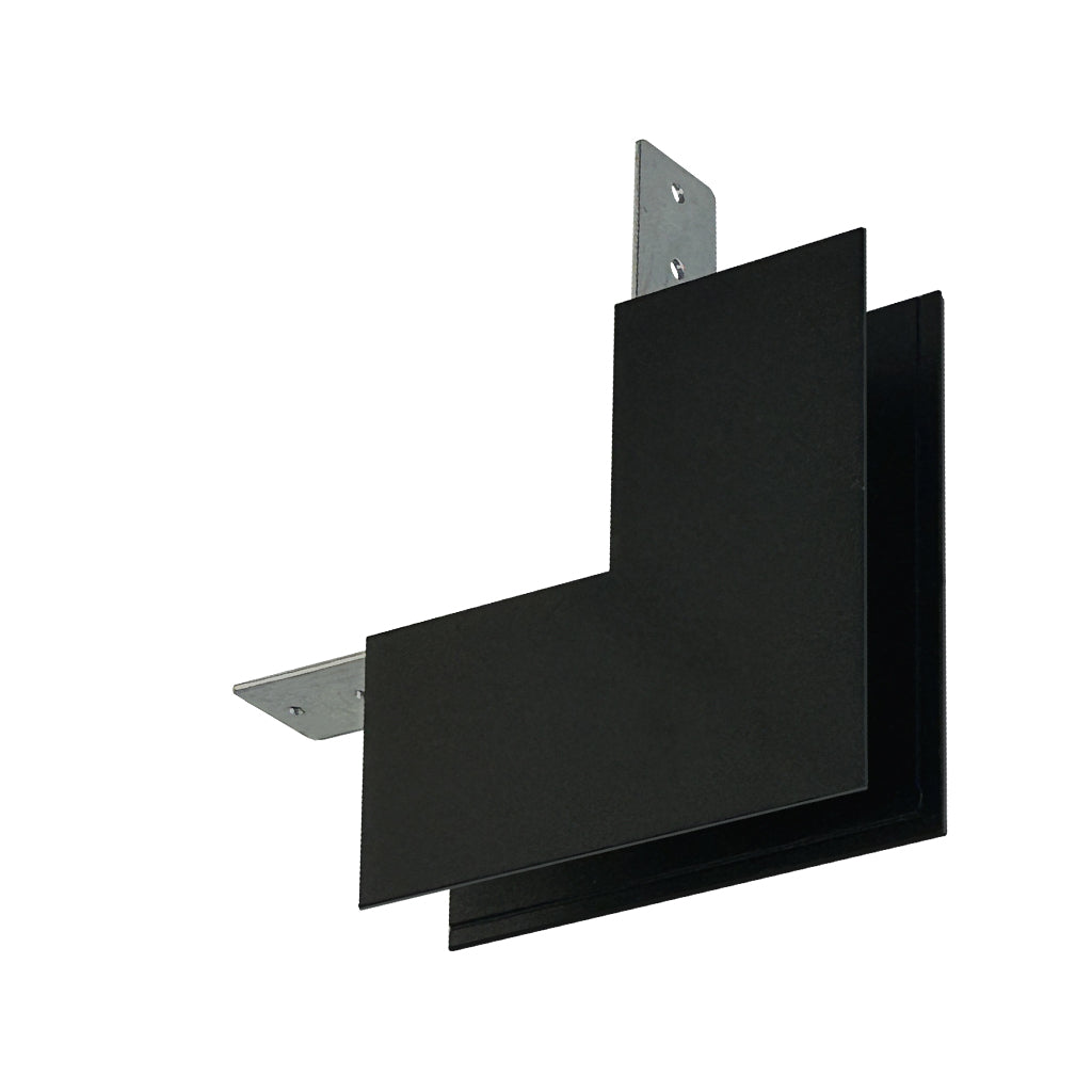 Conector de colt (90° vertical EXTERIOR) magnetic pentru MONTAJ APARENT LUXON