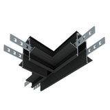 Conector T magnetic pentru MONTAJ INCORPORAT PENTRU PLACARI LUXON