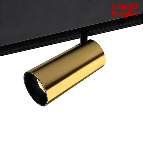 Proiector SMART pentru sina magnetica SPOT65 AURIU LED LUXON