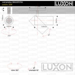 Proiector pentru sina magnetica SPOT65 LED LUXON