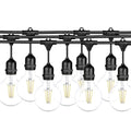 Ghirlanda luminoasa 15 m. cu 15 becuri mari G95 LED E27 interconectabila