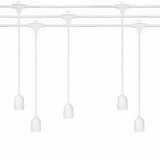 Cablu Ghirlanda Luminoasa ALBA 15 m. cu 15 fasunguri E27 - pendul 1m. interconectabila