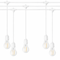 Ghirlanda luminoasa ALBA 15 m. cu 15 becuri A60 LED E27 interconectabila