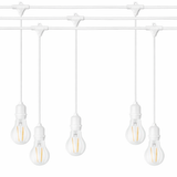 Ghirlanda luminoasa ALBA 15 m. cu 15 becuri A60 LED E27 interconectabila