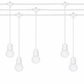 Ghirlanda luminoasa ALBA 15 m. cu 15 becuri G45 1W LED E27 interconectabila