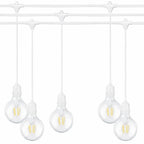 Ghirlanda luminoasa ALBA 15 m. cu 15 becuri mari G95 LED E27 interconectabila