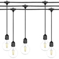 Ghirlanda luminoasa 15 m. cu 15 becuri mari G95 LED E27 interconectabila