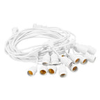Ghirlanda luminoasa 15 m. cu 15 becuri mari G95 LED E27 interconectabila