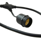 Ghirlanda luminoasa 10 m. cu 10 becuri G45 5W LED E27 interconectabila Ghirlanda luminoasa Lumini Terasa