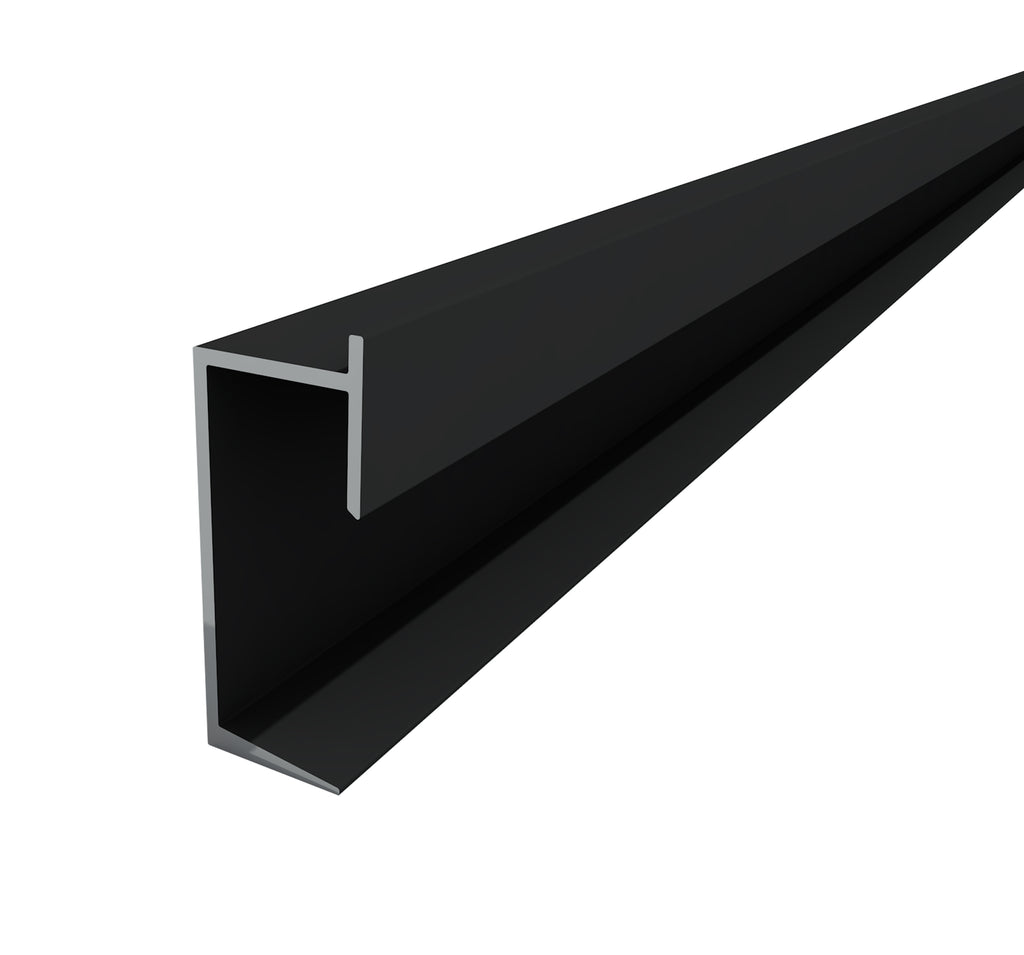Profil SHADOW GAP 200 cm. negru LUXON