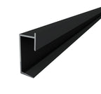 Profil SHADOW GAP 200 cm. negru LUXON