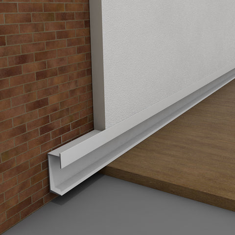 Profil SHADOW GAP 200 cm. alb LUXON