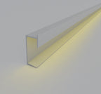 Profil SHADOW GAP 200 cm. alb LUXON