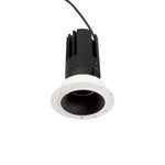 Spot invizibil, incastrat, fara rama HALO DOT 12W negru LUXON