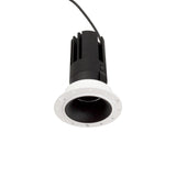 Spot invizibil, incastrat, fara rama HALO DOT 12W negru LUXON