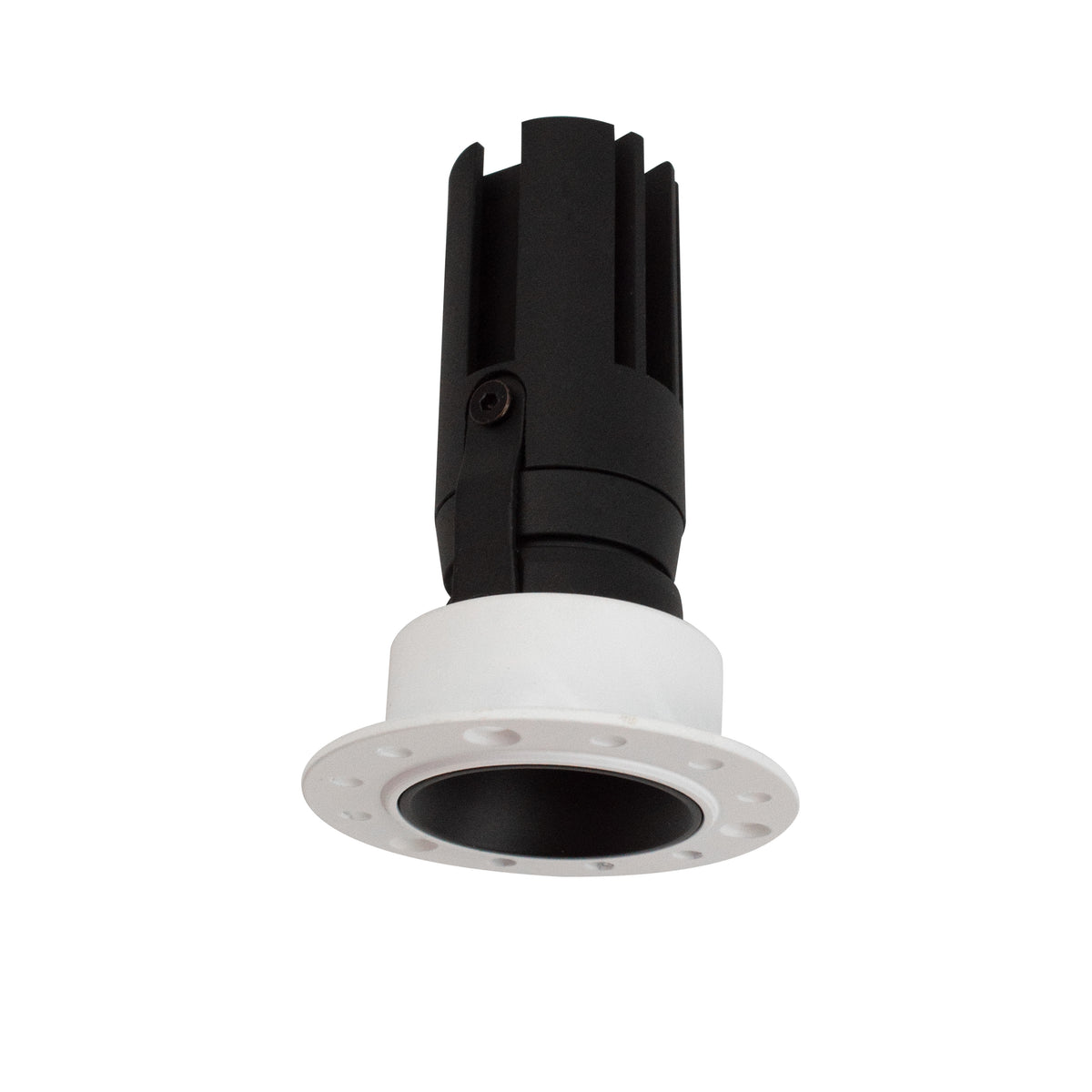 Spot invizibil, incastrat, fara rama HALO DOT 7W negru LUXON