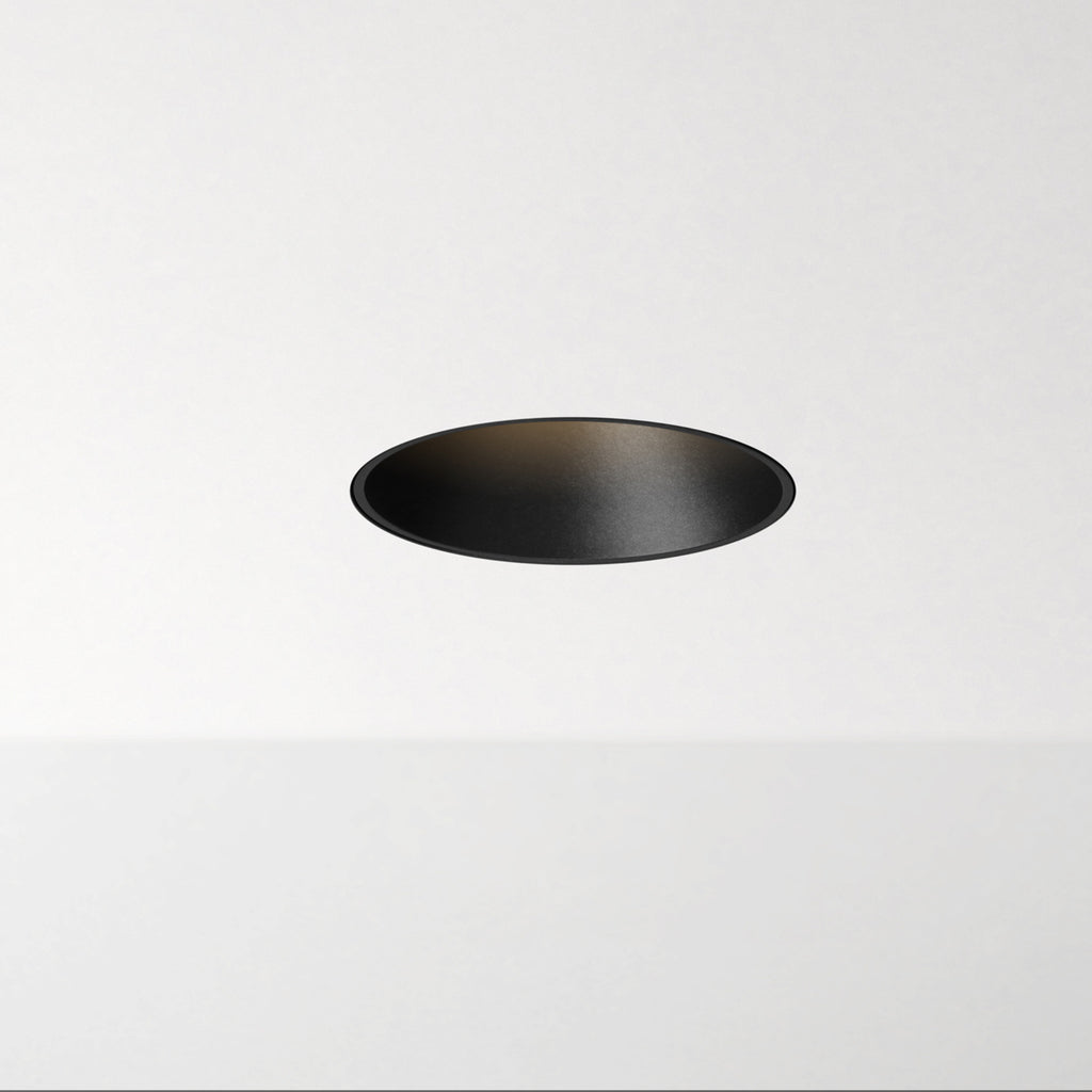 Spot invizibil, incastrat, fara rama HALO DOT 12W negru LUXON