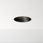 Spot invizibil, incastrat, fara rama HALO DOT 12W negru LUXON