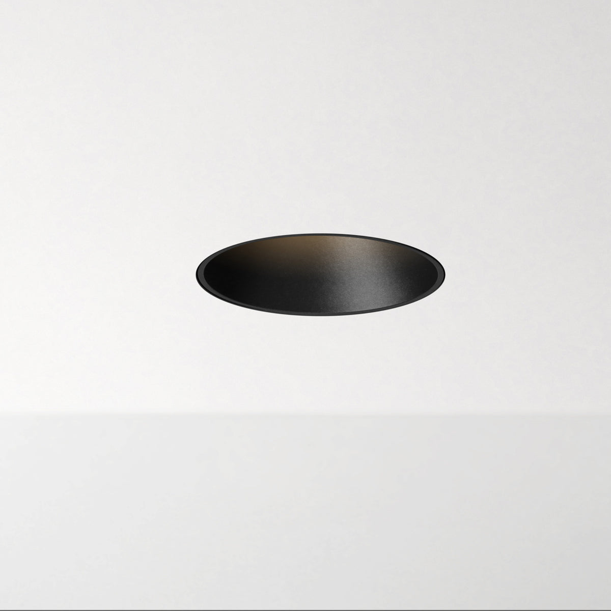 Spot invizibil, incastrat, fara rama HALO DOT 12W negru LUXON