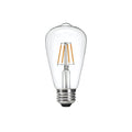 Bec ST64 LED transparent din sticla Dimabil E27 4W