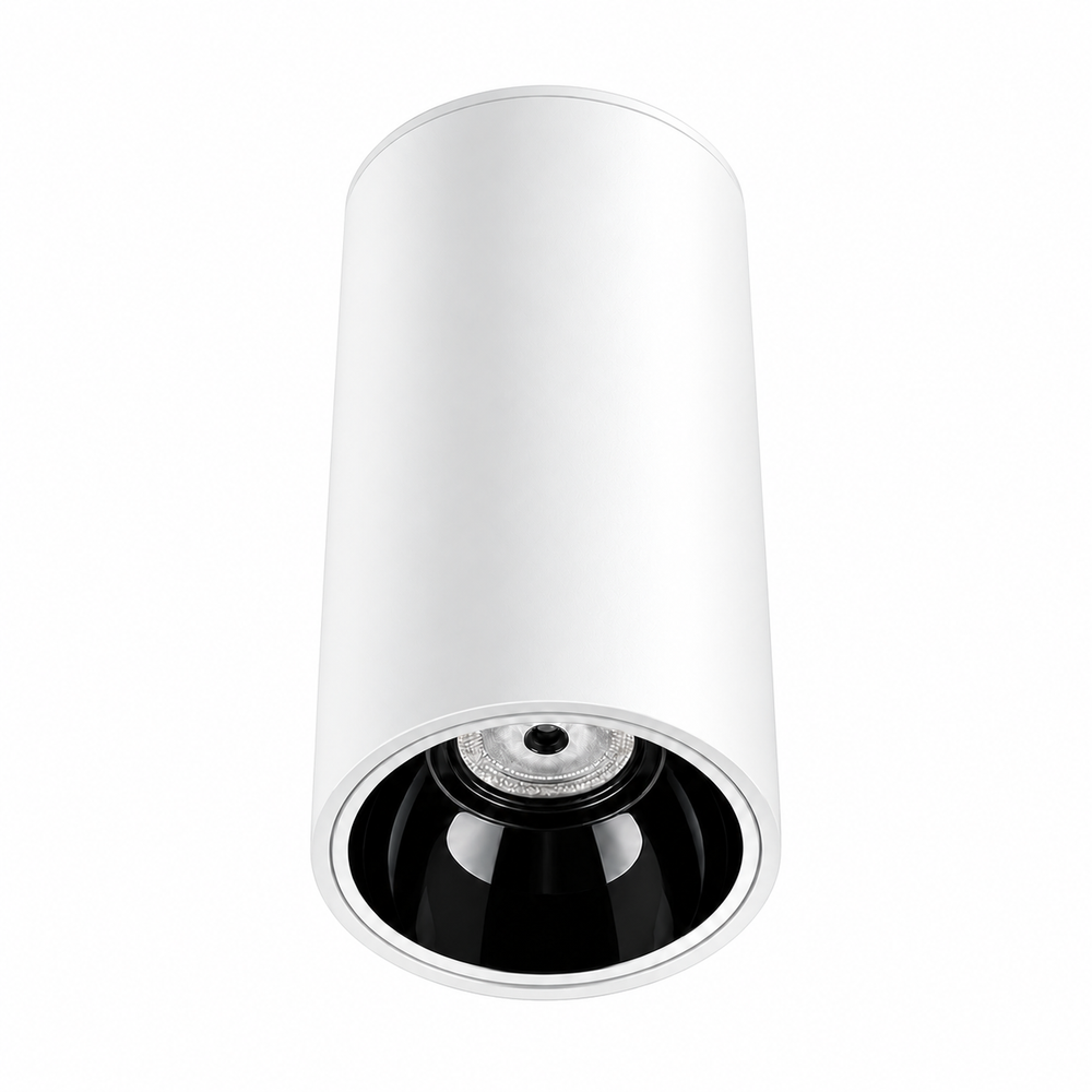 Spot aparent LED cilindric AURA LIGHT alb LUXON