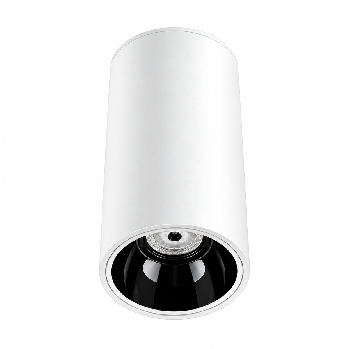 Spot LED AURA LIGHT LUXON 15 W, alb mat cu interior negru lucios, sursa de lumină orientată în jos
