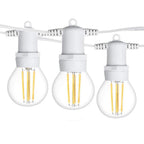Ghirlanda luminoasa 10 m. cu 20 becuri G45 4W LED E27 interconectabila