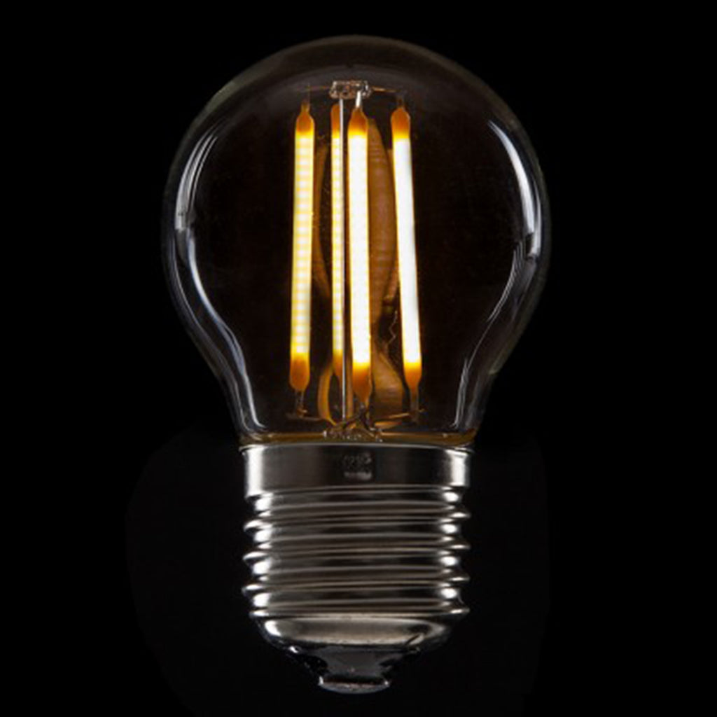 Ghirlanda luminoasa 5 m. cu 5 becuri G45 4W LED E27 interconectabila