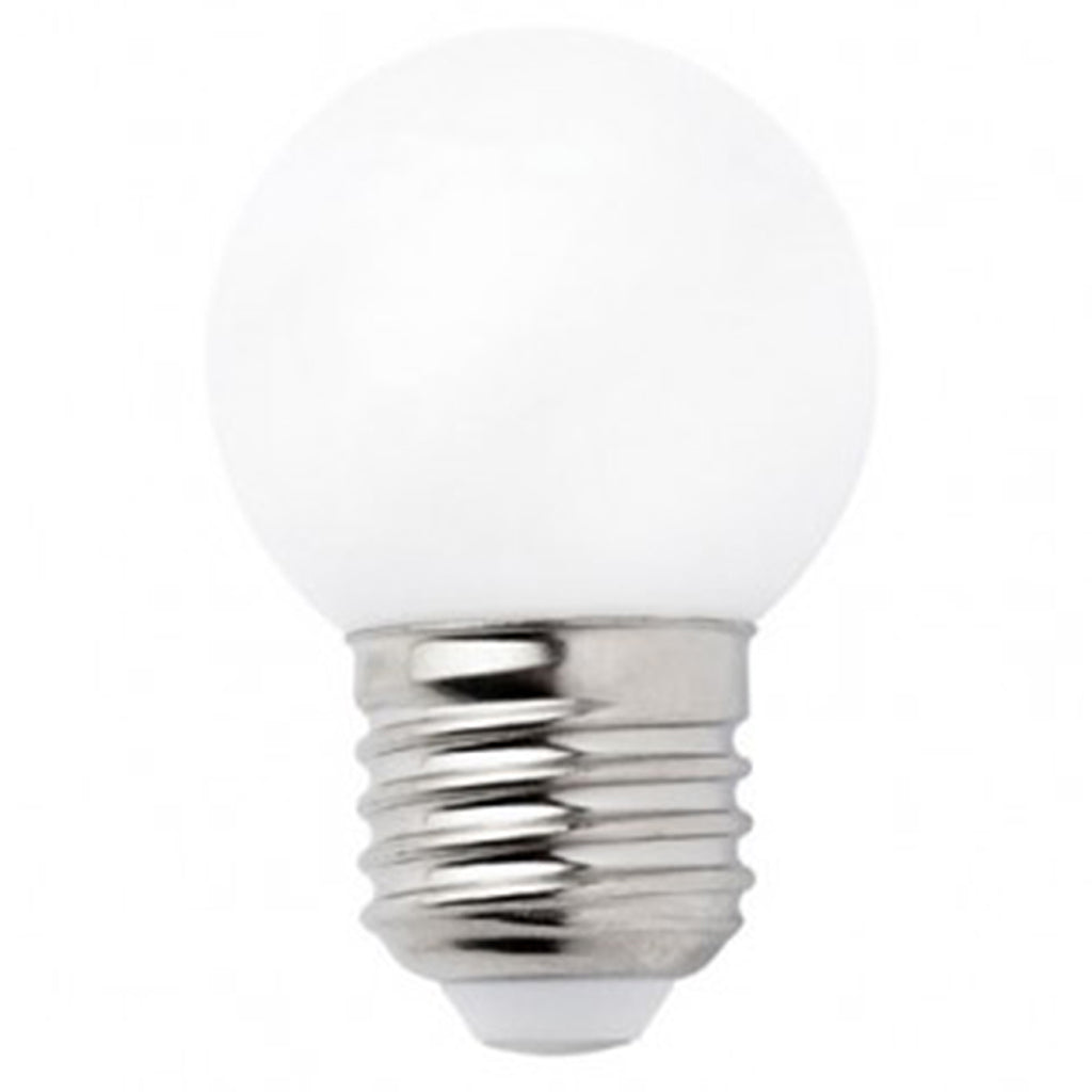Ghirlanda luminoasa ALBA 15 m. cu 15 becuri G45 1W LED E27 interconectabila