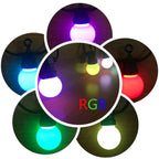 Ghirlanda luminoasa 10 m. cu 20 becuri mate LED multicolor interconectabila Ghirlanda luminoasa Lumini Terasa