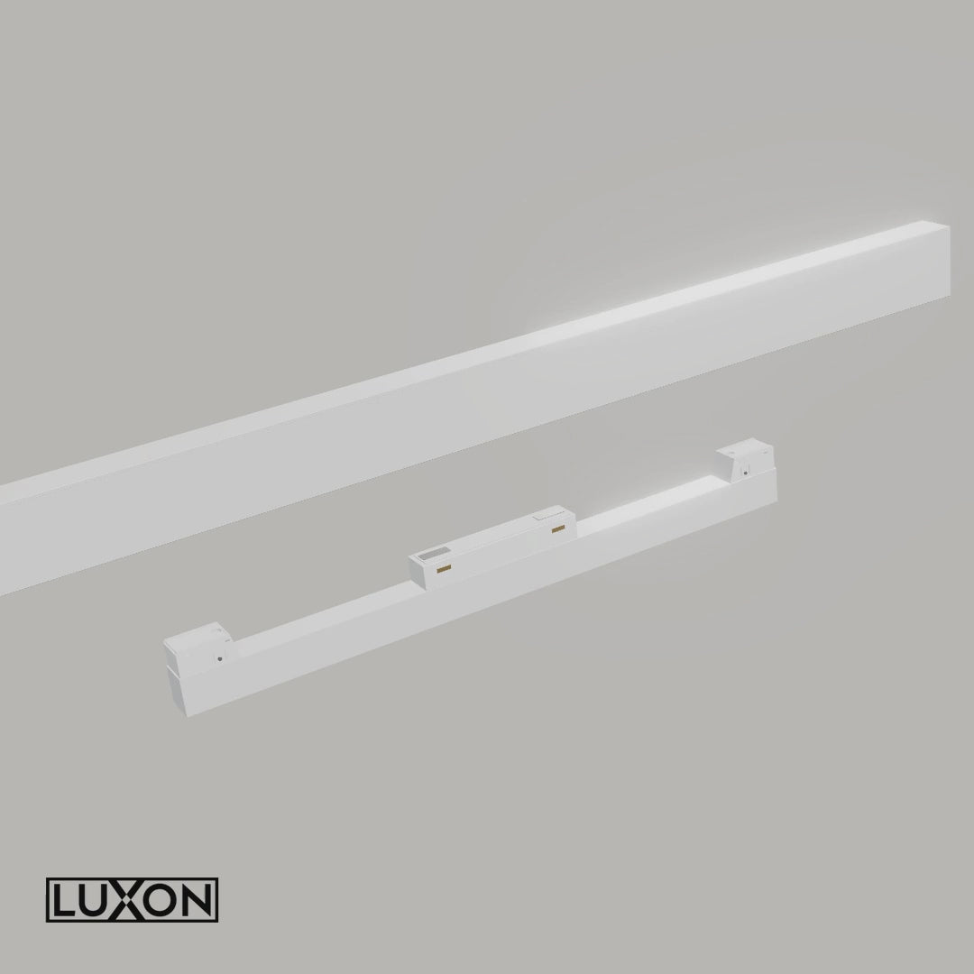 Proiector pentru sina magnetica DOT24 ALB LED LUXON