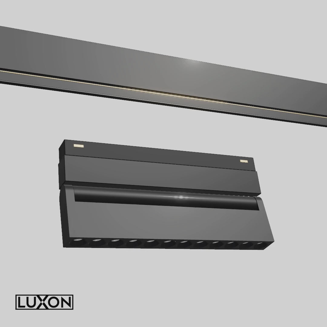 Proiector pentru sina magnetica orientabil FOLD12 LED LUXON