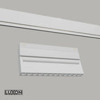 Proiector pentru sina magnetica orientabil FOLD12 ALB LED LUXON