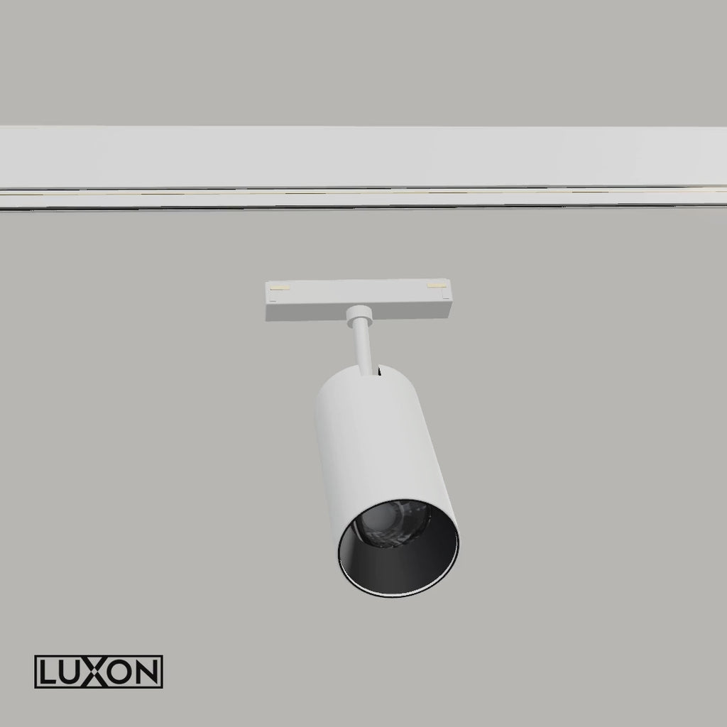Proiector pentru sina magnetica SPOT65 ALB LED LUXON
