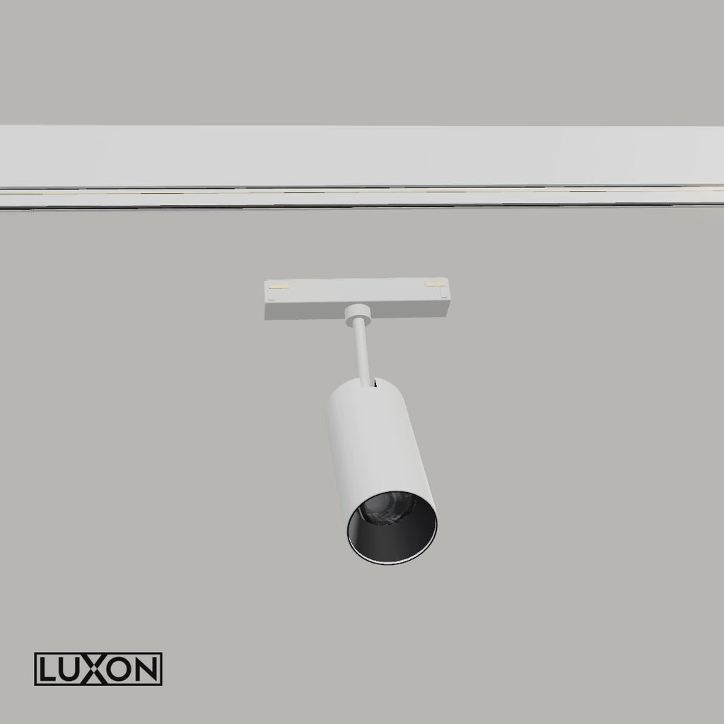 Proiector pentru șină magnetică SPOT50 ALB LED LUXON