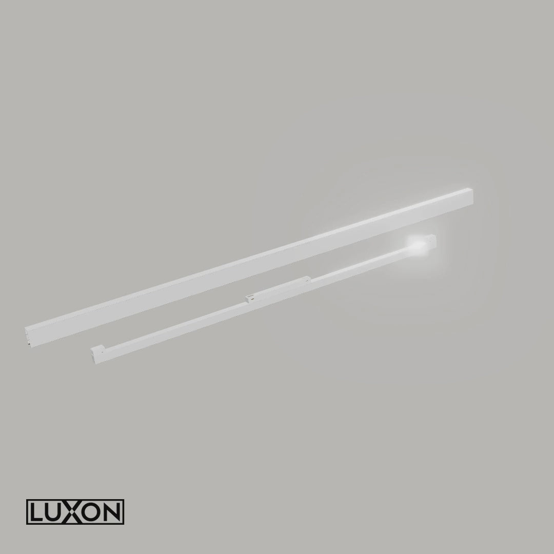 Proiector pentru sina magnetica LINE120 ALB LED LUXON