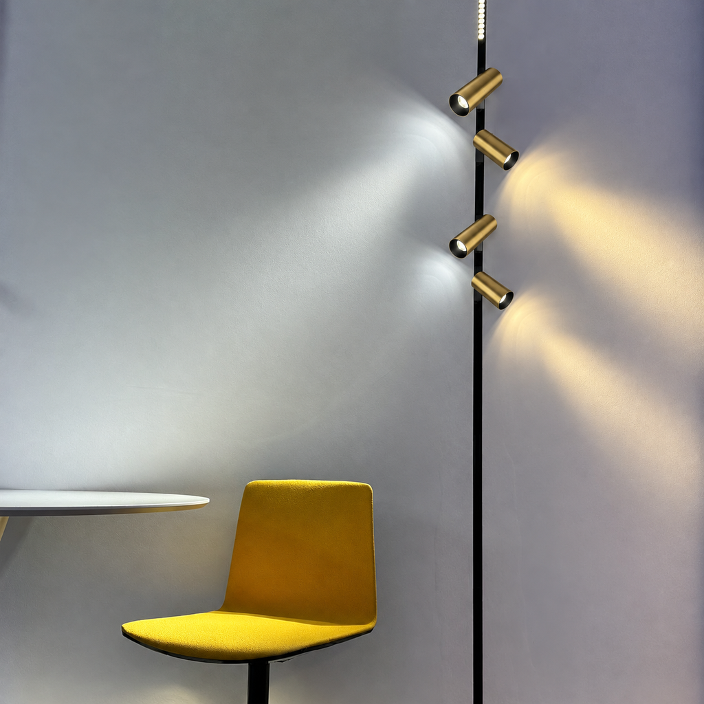 Proiector SMART pentru sina magnetica SPOT65 AURIU LED LUXON