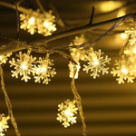 Ghirlanda Luminoasa Decorativa Fulg 3 m. cu 20 DE LED-uri Ghirlanda luminoasa Lumini Terasa