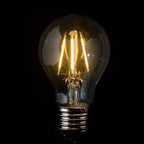 Bec A60 LED transparent din sticla E27 6.5W Bec Lumini Terasa