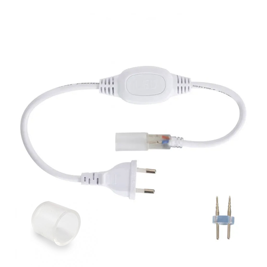 Cablu alimentare pentru Furtun luminos Neon Flex Rotund