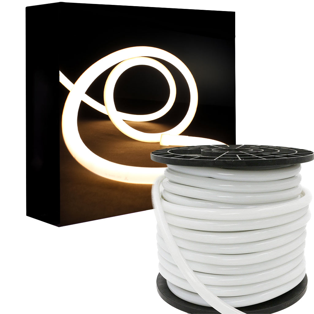Furtun Luminos Led Neon Flex Rotund LUXON Lumina Calda